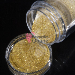 Pudra acrilica de 10g Amelie pentru constructie sau modelaj 3D - PDR59 Dark Gold